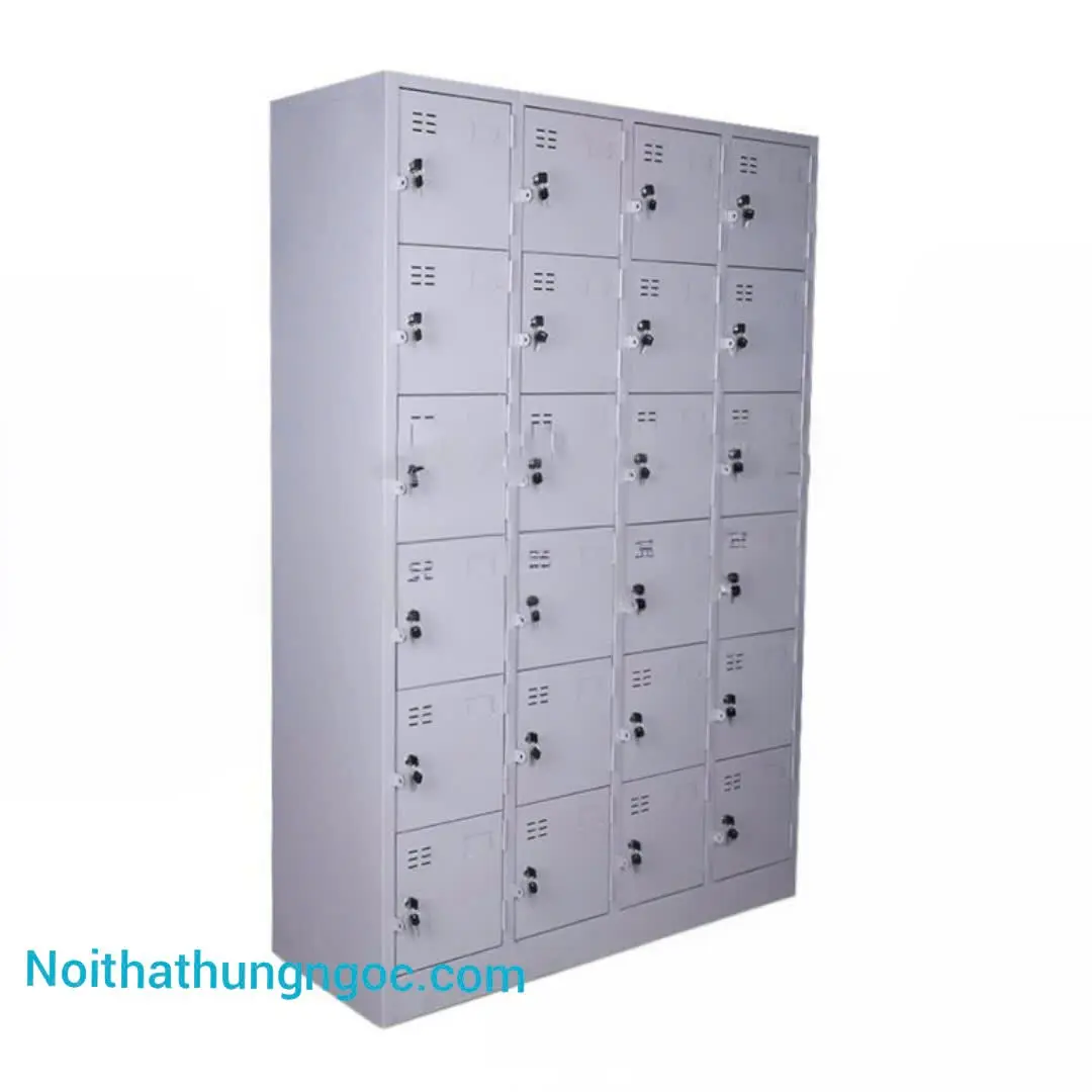 Nội thất Hùng Ngọc - Tủ Locker Sắt 24 Ngăn Chuyên Dụng - HN209