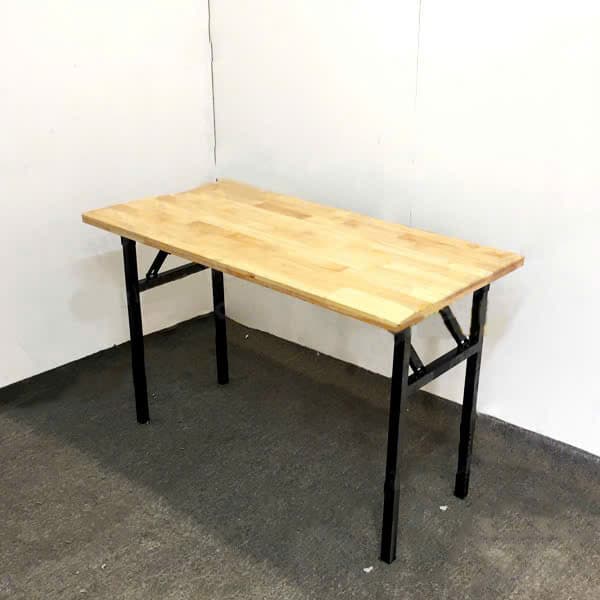 Hình ảnh thực tế Bàn Gấp Mặt cao Su-1m2-HN52