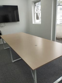 Bàn Họp Chân sắt Chữ U 3m2-HN17 thumbnail 1