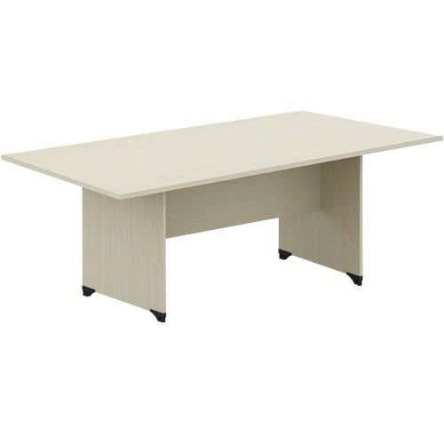 Hình ảnh thực tế Bàn Họp Chân Gỗ-1m8-HN83