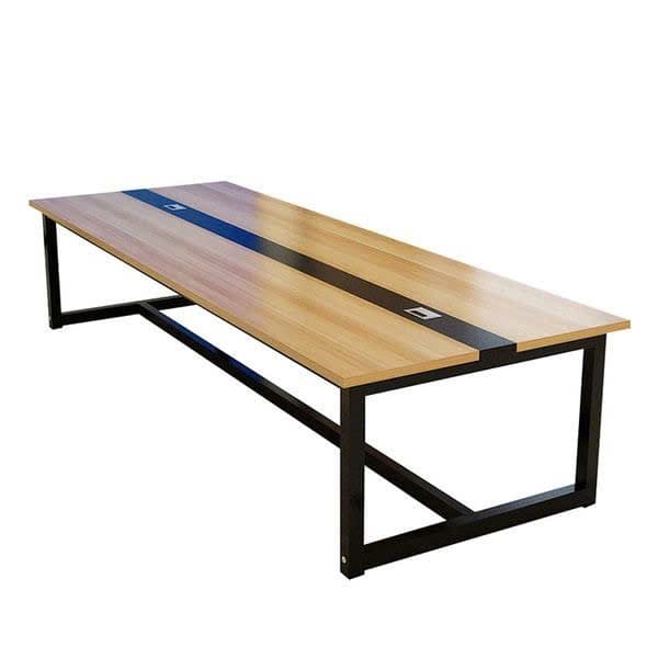 Nội thất Hùng Ngọc - Bàn Họp Chân Sắt-2m4-HN20