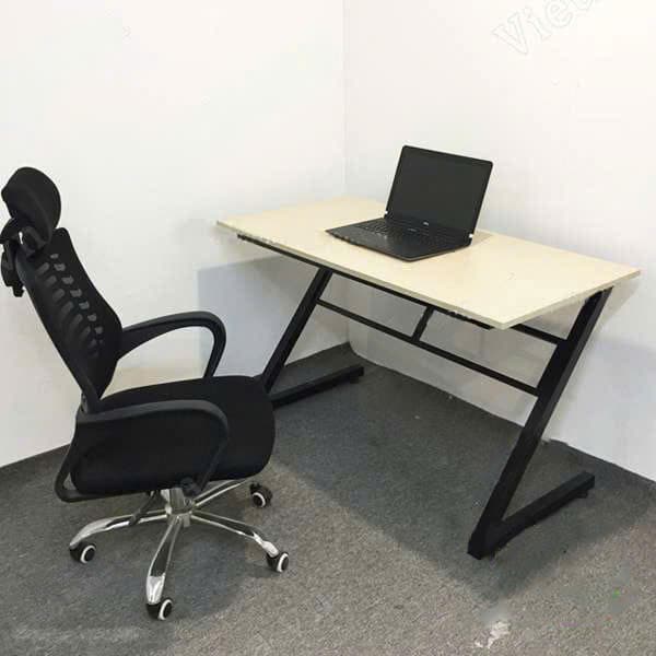 Nội thất Hùng Ngọc - Bàn Chân Sắt Chữ Z 1m2-HN11