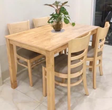 Nội thất Hùng Ngọc - Bộ bàn ăn Cabin 4 Ghế-HN703