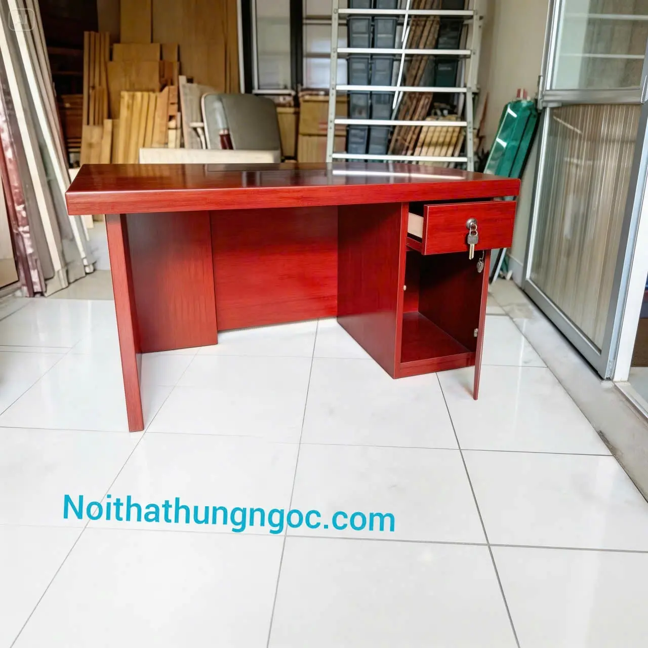 Ảnh thực tế Bàn Giám Đốc ET-1m4-HN1006