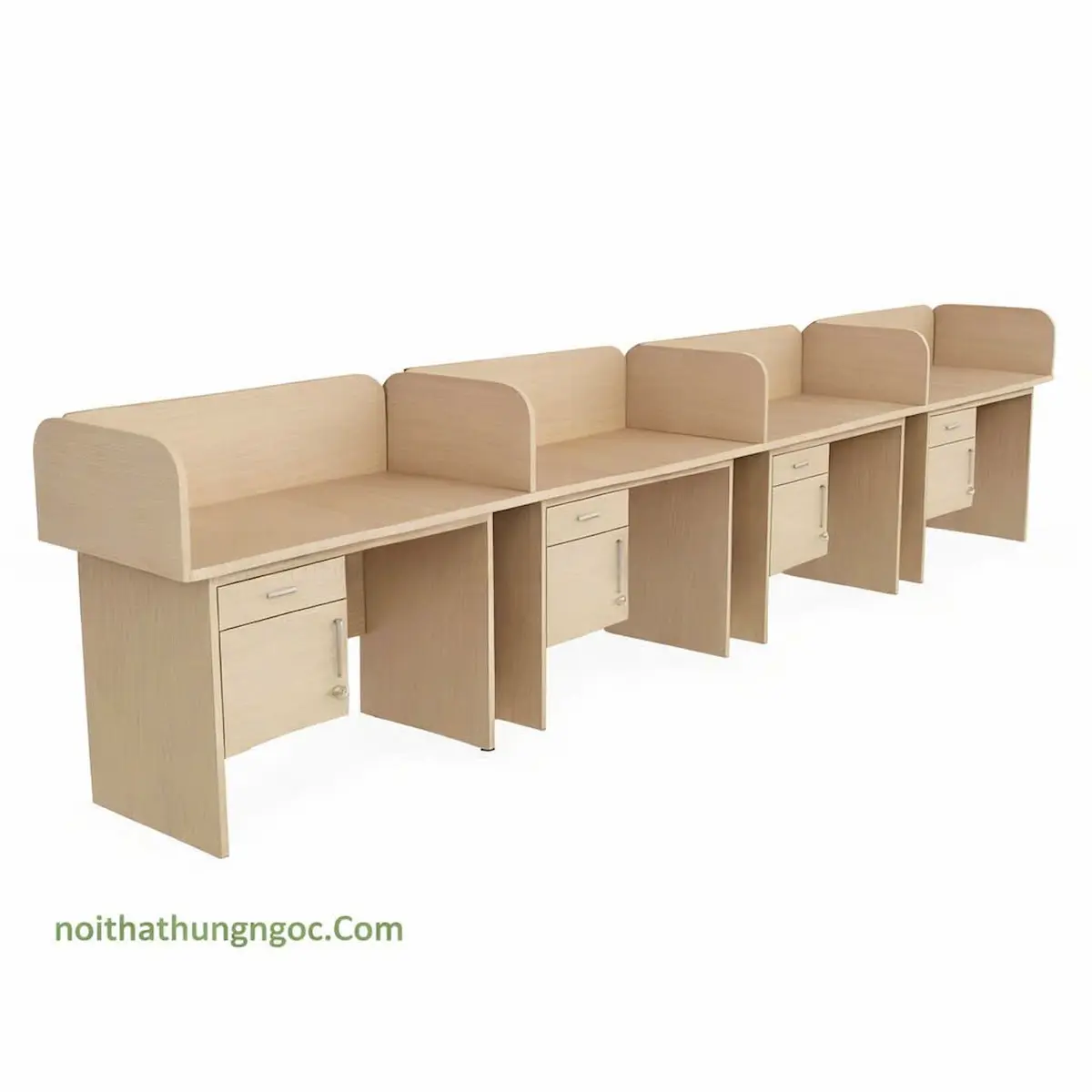 Hình ảnh thực tế Cụm bàn làm việc HN-CB28
