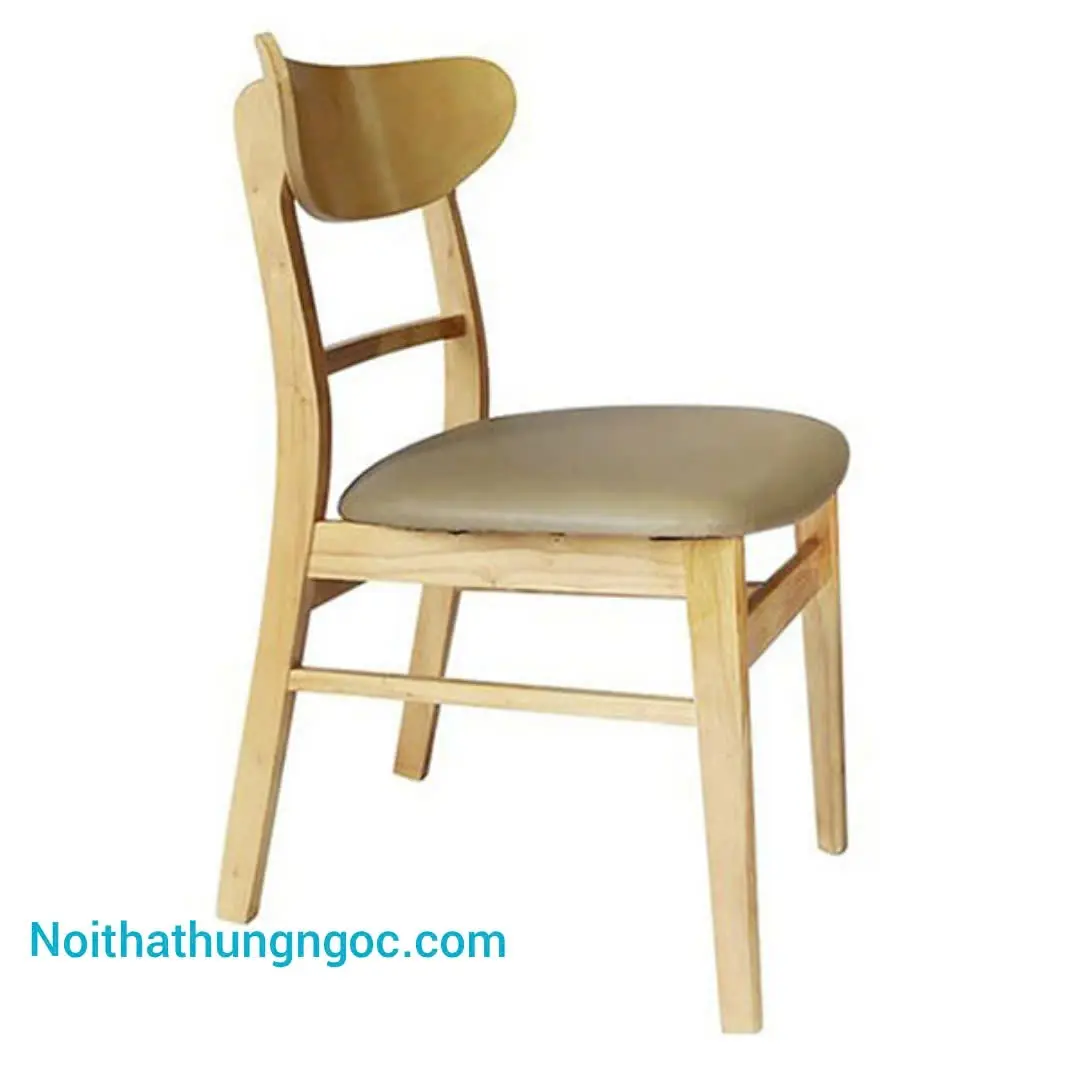 Nội thất Hùng Ngọc - Ghế Mango Gỗ Cao Su Tự Nhiên - HN706