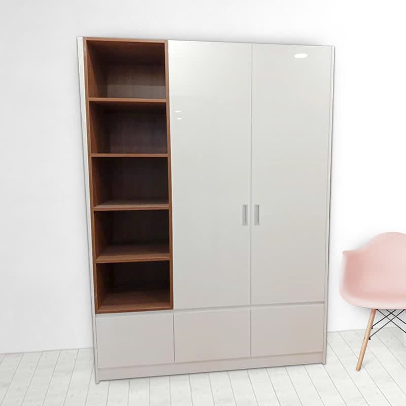 Hình ảnh thực tế Tủ Quần Áo 2 Cánh,Một ngăn Để Đồ-HN902