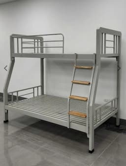 Giường Sắt Lệch Tầng 1m2 Hộp To Cao Cấp HN409 thumbnail 2