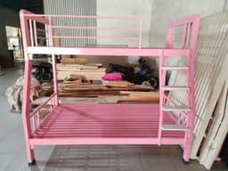 Giường Sắt Lệch Tầng 1m2 Hộp To Cao Cấp HN409 thumbnail 3