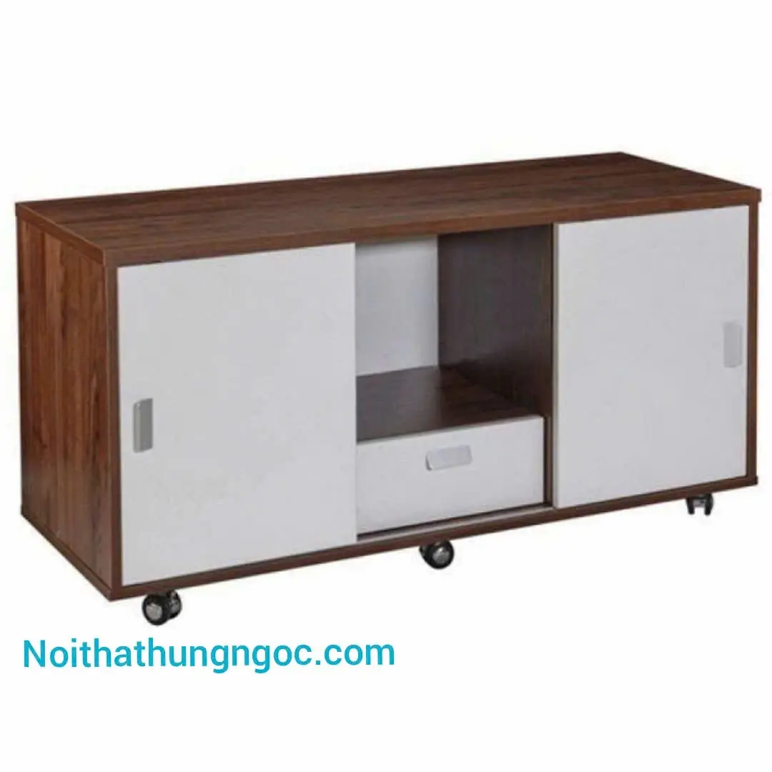 Hình ảnh thực tế Tủ Phụ Di Động Melamine - HN320