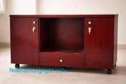 Tủ Phụ Di Động Sơn PU Màu Cánh Gián - HN319 thumbnail 1