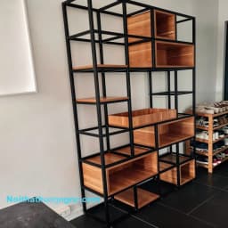 Kệ Trang Trí Khung Sắt Gỗ MDF - HN1602 thumbnail 2