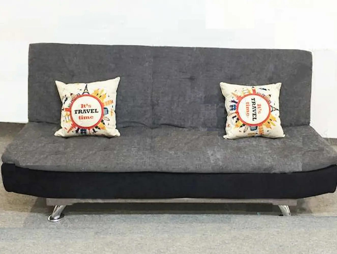 Nội thất Hùng Ngọc - Sofa Giường Nỉ Màu Lông Chuột HN107