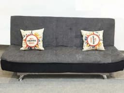 Sofa Giường Nỉ Màu Lông Chuột HN107 thumbnail 1