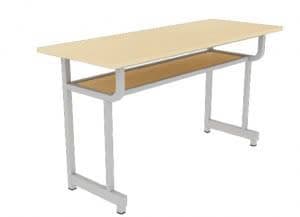 Nội thất Hùng Ngọc - Bàn Học Sinh Đơn Không Ghế Mặt Gỗ MFC HN601