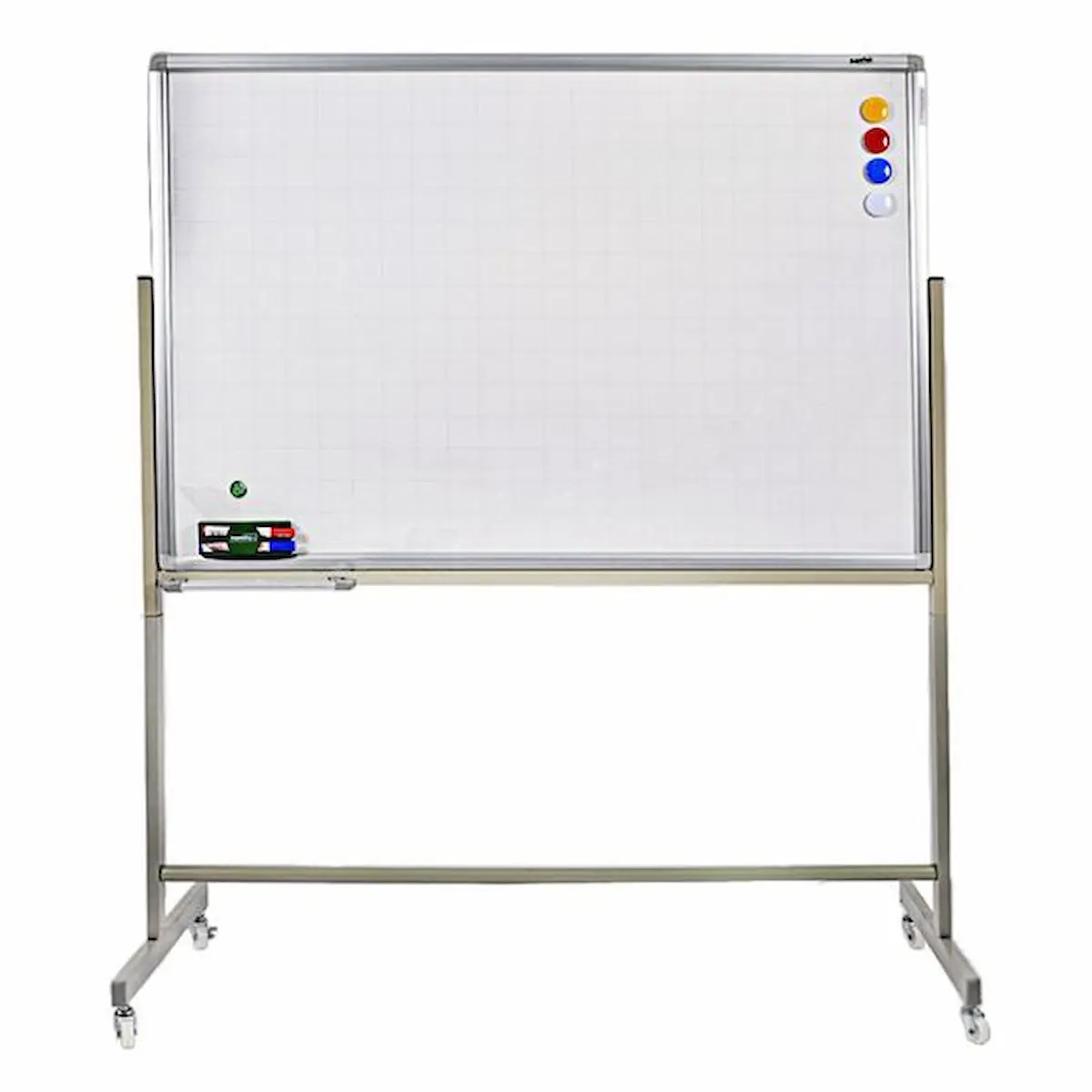 Hình ảnh thực tế Bảng Từ Trắng Di Động Hàn Quốc 1.5m x 1.2m HN620