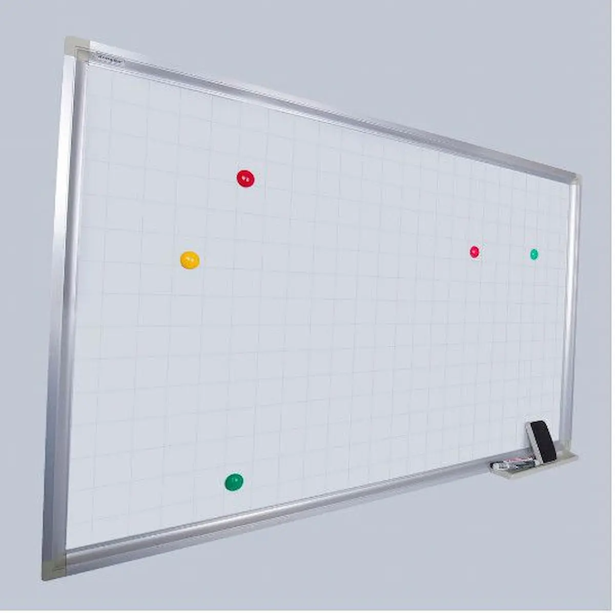 Hình ảnh thực tế Bảng Từ Trắng Treo Tường Hàn Quốc Khổ Đại 1m2 x 2m4 HN613