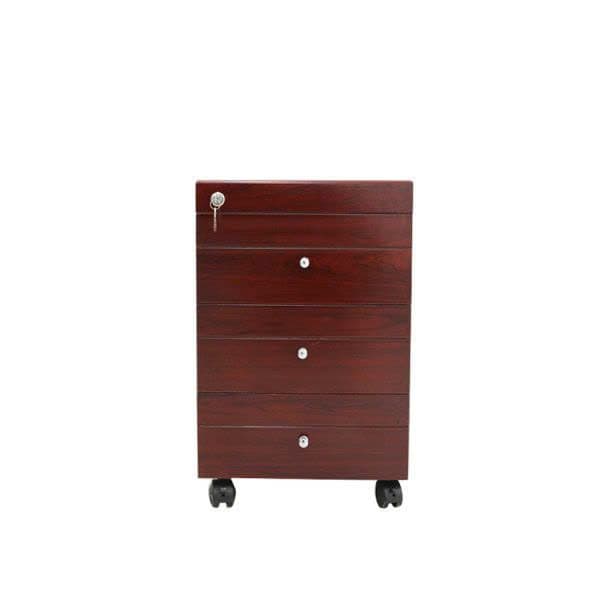 Nội thất Hùng Ngọc - Hộc Tủ Di Động 3 Ngăn son Pu-HN309