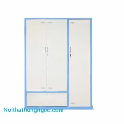 Tủ Sắt Quần Áo 3 Cánh Trắng Xanh - HN906 thumbnail 1