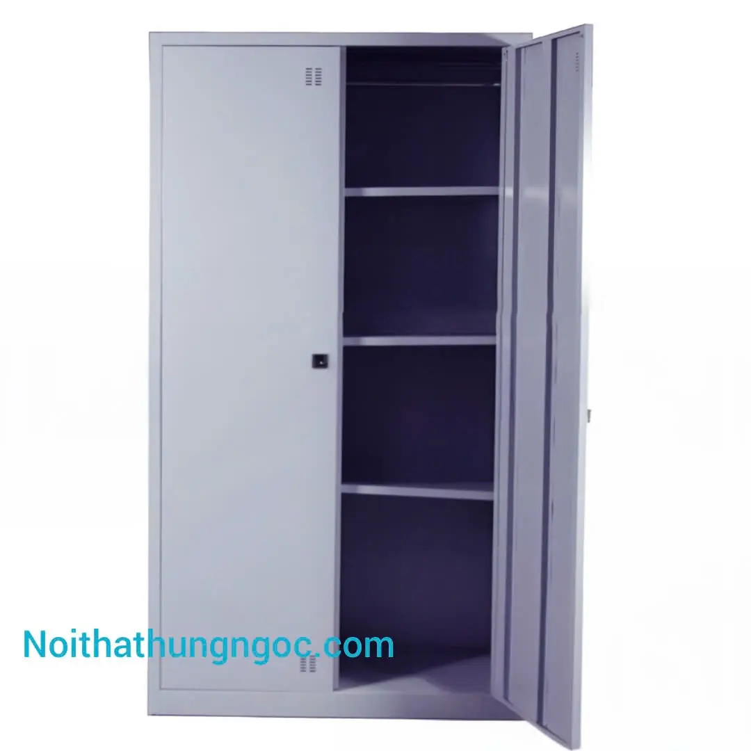 Ảnh thực tế Tủ Tài Liệu Sắt 2 Cánh Văn Phòng - HN1401